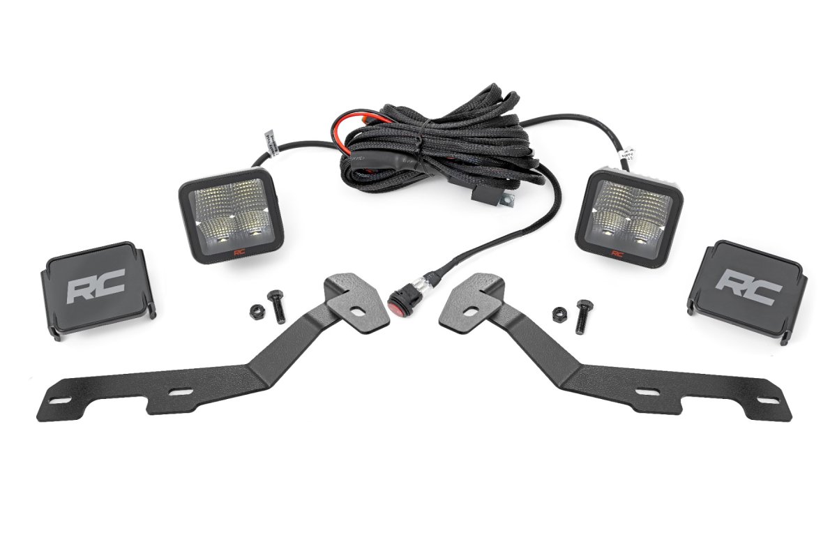 Ram 1500 LED Light Kit - Ditch Mount - Rough Country - 2